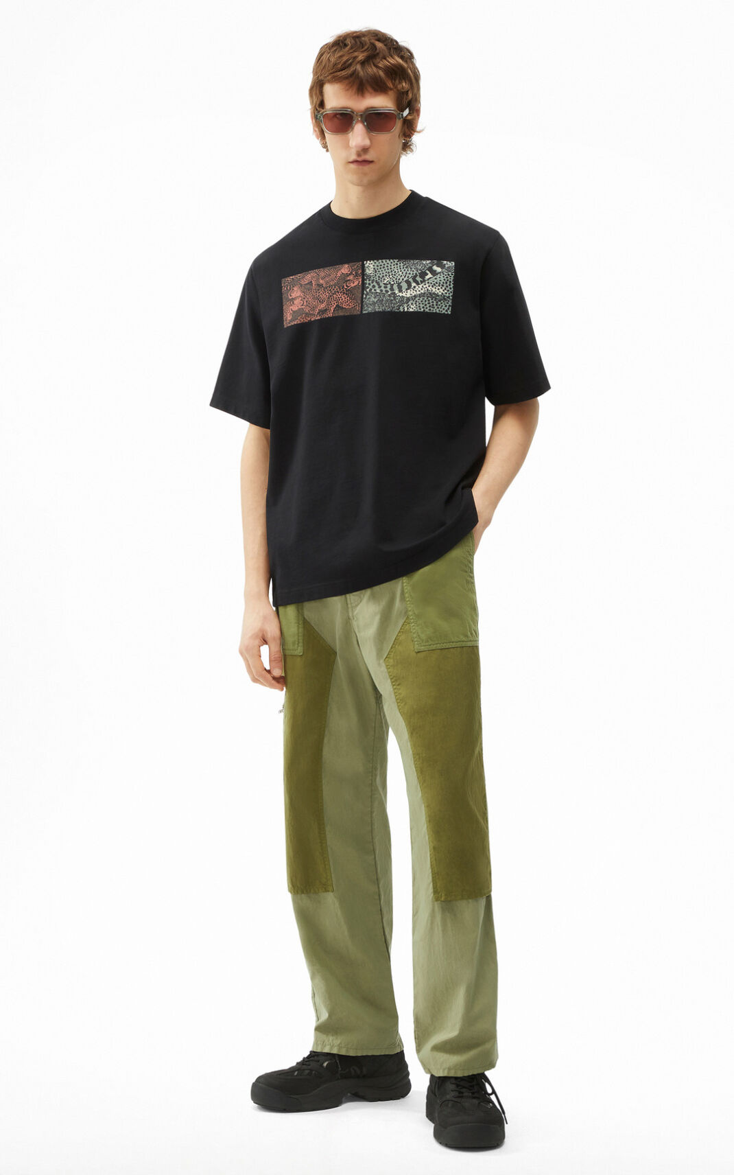 Kenzo Archive Tシャツ メンズ 黒 - EOKQNV734